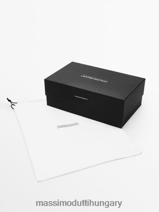 bőr szandál - limitált kiadás barna férfiak NXX8V8764 Massimo Dutti