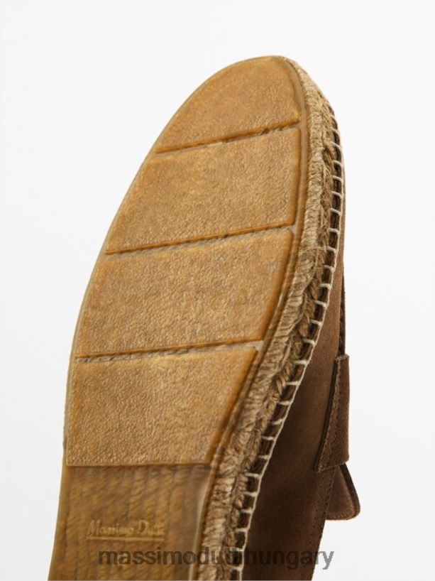 filléres pántos espadrillák barna férfiak NXX8V8771 Massimo Dutti