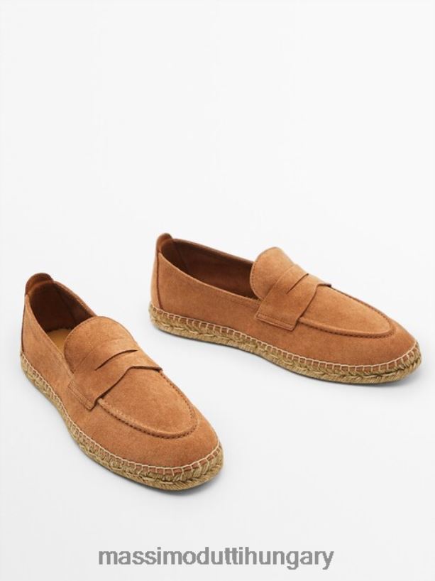 filléres pántos espadrillák őszibarack férfiak NXX8V8770 Massimo Dutti