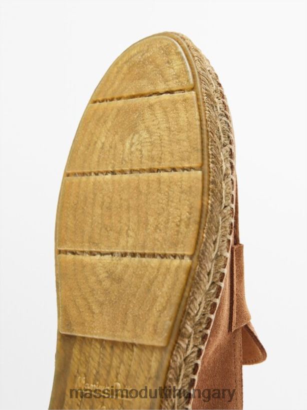 filléres pántos espadrillák őszibarack férfiak NXX8V8770 Massimo Dutti