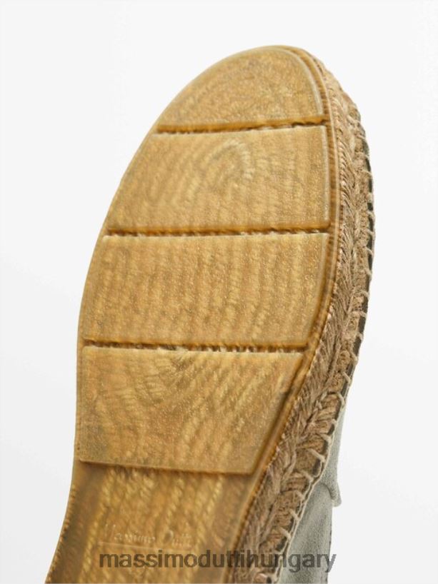 hasított velúr espadrillák kő férfiak NXX8V8766 Massimo Dutti